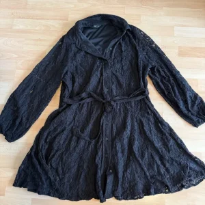 Ladies F & F net black dress size 20