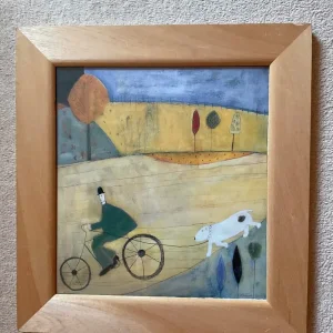 Five Pictures in Wooden Frames - Image 3