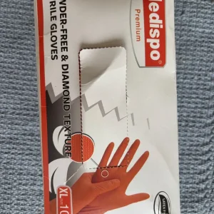 Medispo Nitrile Gloves Large 1000pcs Powder-Free Diamond Textured Disposable - Image 5