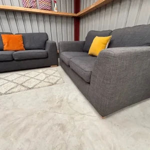DFS 3 + 2 seater sofa set - Image 4