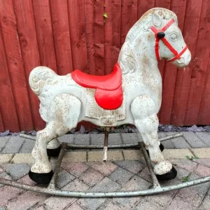Mobo Style Childs Metal Rocking Horse - Image 2