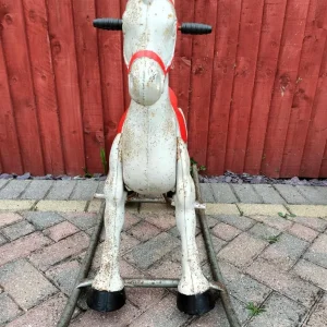 Mobo Style Childs Metal Rocking Horse - Image 3