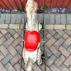 Mobo Style Childs Metal Rocking Horse - Image 5