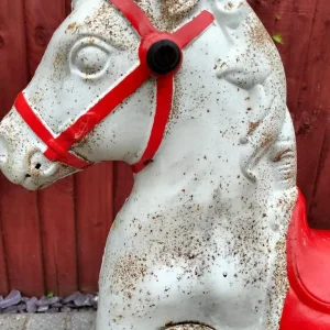 Mobo Style Childs Metal Rocking Horse - Image 7