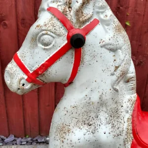 Mobo Style Childs Metal Rocking Horse - Image 8