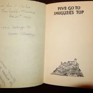 ENID BLYTON FIVE GO TO SMUGGLERS TOP 1952 - Image 3