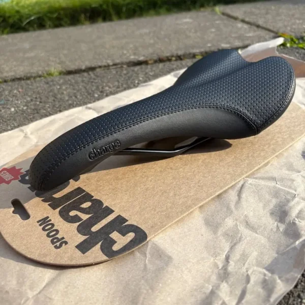 Charge black edition bike saddle