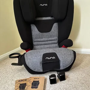 Nuna Aace high back booster car seat (group 2/3) – black/grey - Image 4
