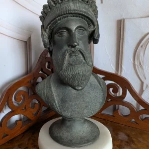 Bronze bust of Zeus - Image 2