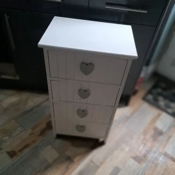 Small set of wooden drawers