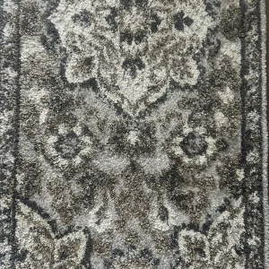 TORINO beige and grey hallway rug 66cm x 244cm - Image 2