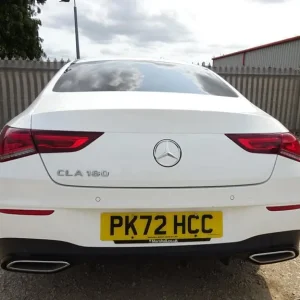 2022 Mercedes Benz CLA 180 AMG Line Executive Auto – Front and Side Damage, Starts, Salvage Repairable - Image 2