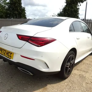 2022 Mercedes Benz CLA 180 AMG Line Executive Auto – Front and Side Damage, Starts, Salvage Repairable - Image 3