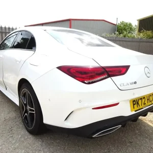 2022 Mercedes Benz CLA 180 AMG Line Executive Auto – Front and Side Damage, Starts, Salvage Repairable