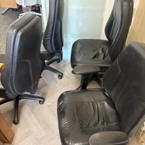 4 Office Chairs - Image 3