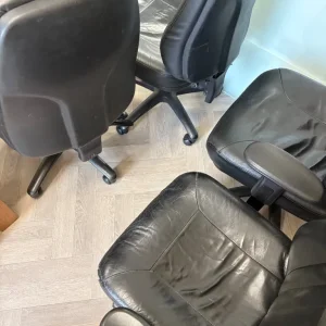 4 Office Chairs - Image 4