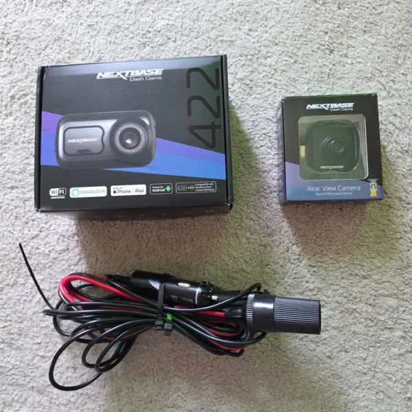 NEXTBASE 422 WITH REAR CAM