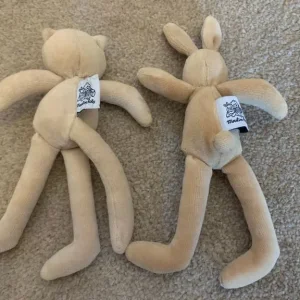 MOULIN ROTY BUNNY AND CAT PLUSH SOOTHER - Image 2