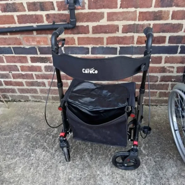 Disability walker seat