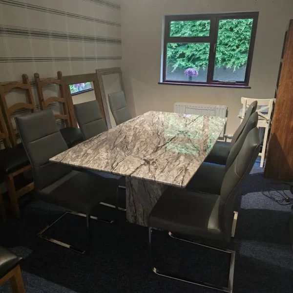 Marble table