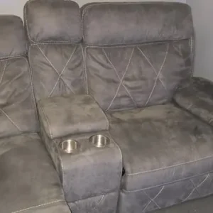 Dfs electric recliner cinema sofa 3 & 2 seater - Image 4