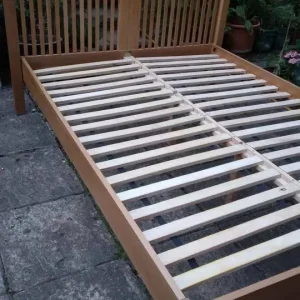 Solid oak double bed frame - Image 5