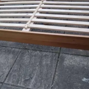 Solid oak double bed frame - Image 6