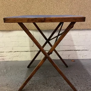folding bridge card table - Image 2