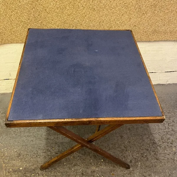 folding bridge card table