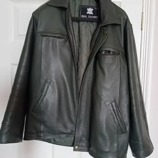 Leather jacket medium