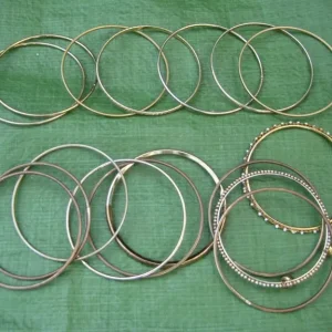 5 Sets of Indian Metal Bangles - Image 7