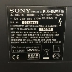 Sony 40-inch Full HD LCD TV - Image 3