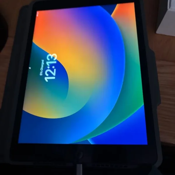 9th generation iPad with keyboard and cover