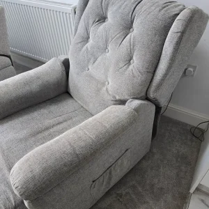 Barnsley Fabric Power Lift Riser Recliner Chair dual motor *Works perfect* - Image 2