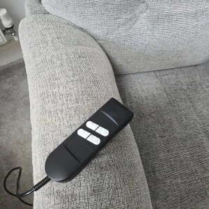 Barnsley Fabric Power Lift Riser Recliner Chair dual motor *Works perfect* - Image 5