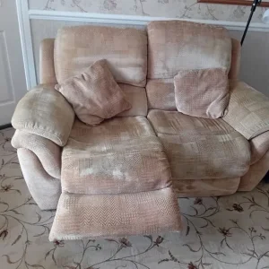2 seater recliner sofa and electric recliner chair - Image 2