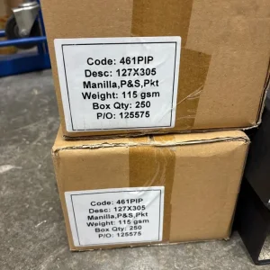 Lever arch folders and brown envelopes - Image 2