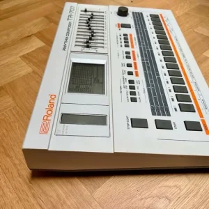 Roland TR-707 Drum machine with both HKA V2 ROM Expansion and Cymbals Board - Image 3