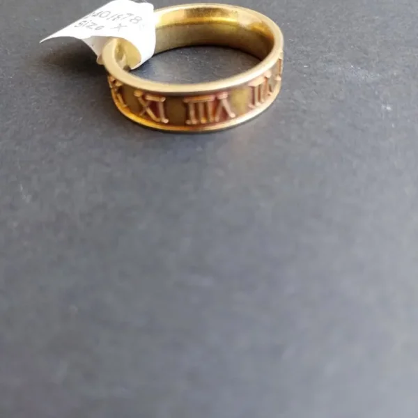 Sterling silver ring size Z