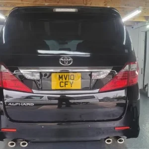 Toyota Alphard 2.4 black automatic 8 seater sunroofs fresh japanese import 2010 - Image 4