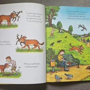 Stick Man kids book used twice - Image 4