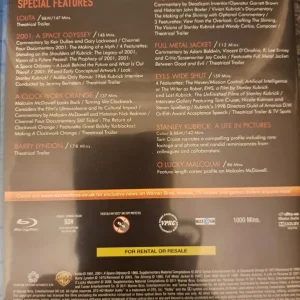 Stanley Lubrick Collection Bluray - Image 2