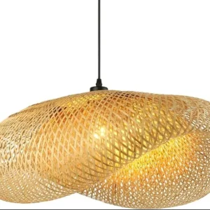 Schindora Bamboo Ceiling Pendant Light 100cm