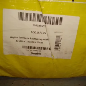 Aspire Ecofoam & Memory Mattress (Double)