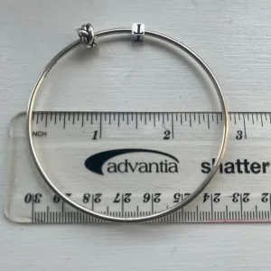 Bangle with T charm - Image 3