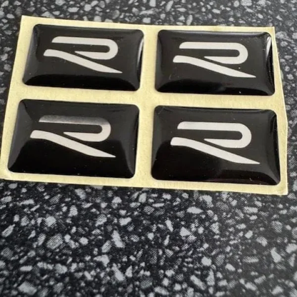 VW Golf R mk8 gel emblems