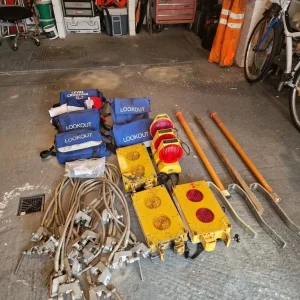 Railway gear lot