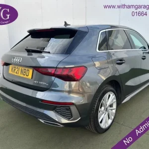 2021 Audi A3 1.4 TFSIe 40 S line Sportback 5dr Petrol Plug-in Hybrid S Tronic Euro 6 (s/ Hatchbac... - Image 2