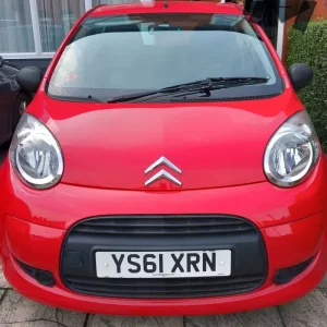Red Citroen C1 good condition