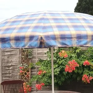 Large Garden Patio Umbrella needs a little repair